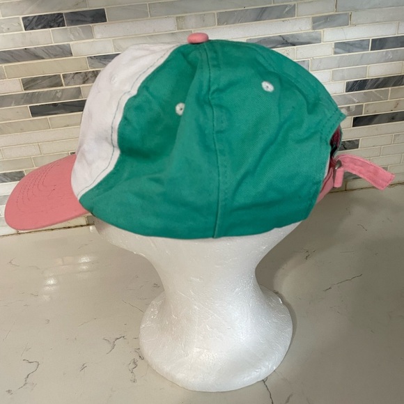 Pusheen the cat by Culture Fly Embroidered Pastel Pink Green Adjustable cap hat - Picture 4 of 6